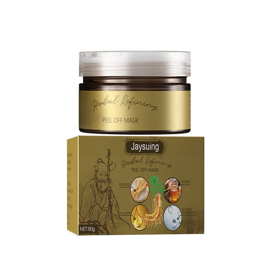 قناع الوجه المقشر والمنعم بالأعشاب