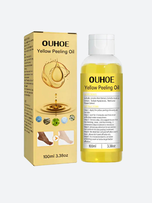 زيت تقشير الوجه واليدين